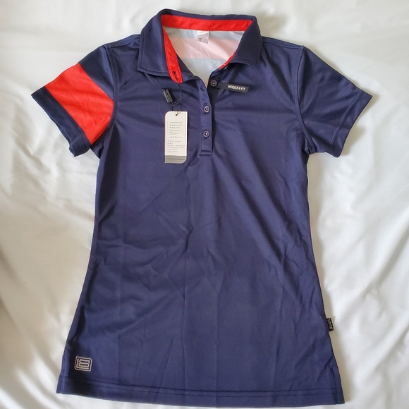 Sport shirt, Loft8, modern fit, navy and red, size s - Picture 2 of 3